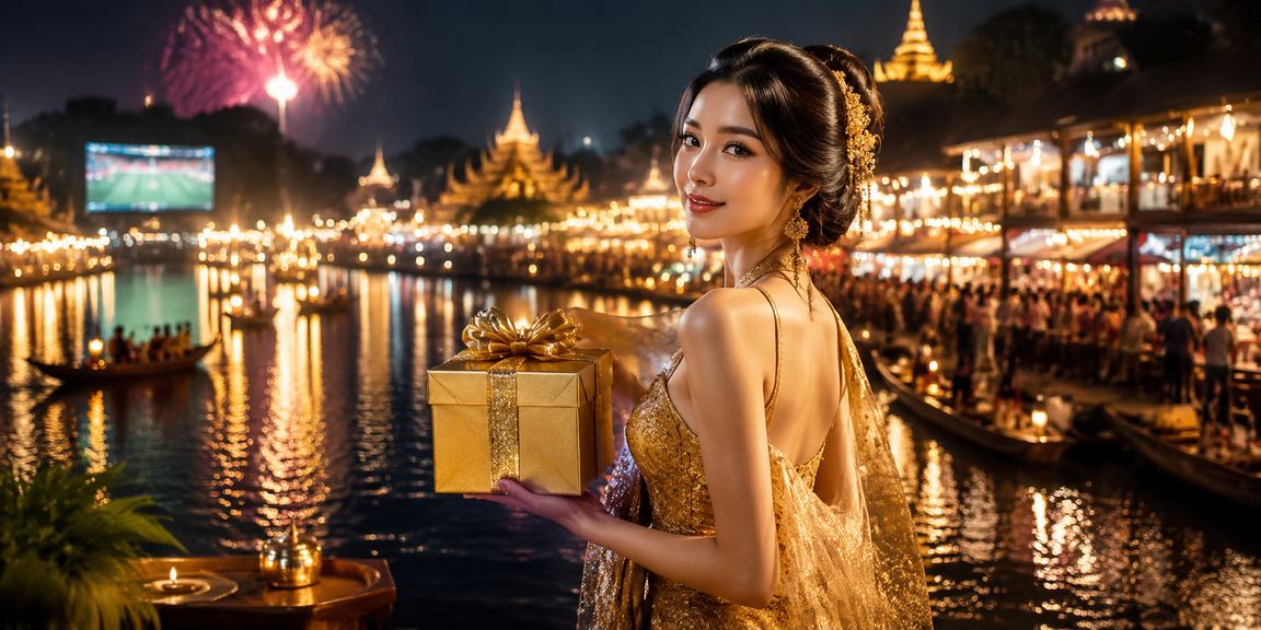 อินเลย์ကန်စီနို ညမြင်ကွင်း